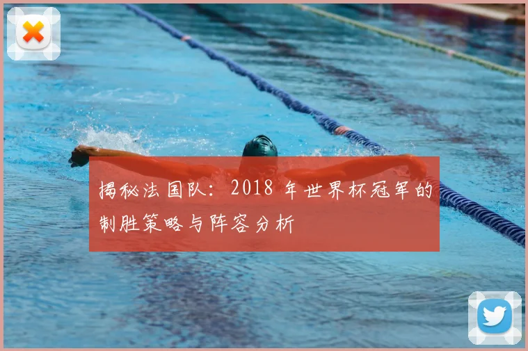 揭秘法国队：2018 年世界杯冠军的制胜策略与阵容分析